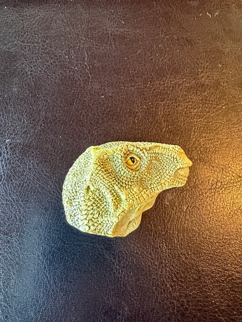 Vtg IGUANADON Brooch Jewelry Stamped V. Aalko Handcrafted Numbered Detailed Pin - Picture 2 of 5